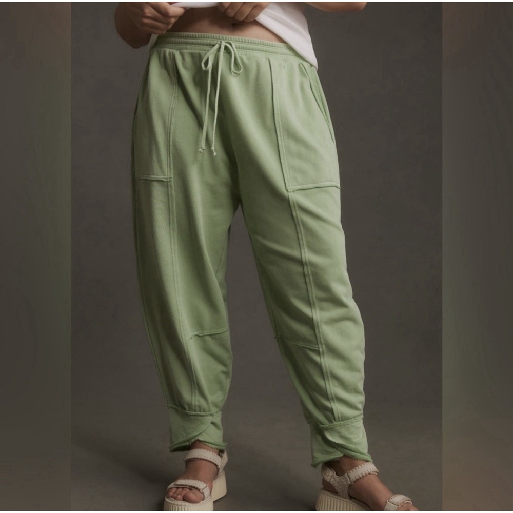 Daily Practice XL Southampton Pants Joggers Barrel Light Green Sporty Boyfriend